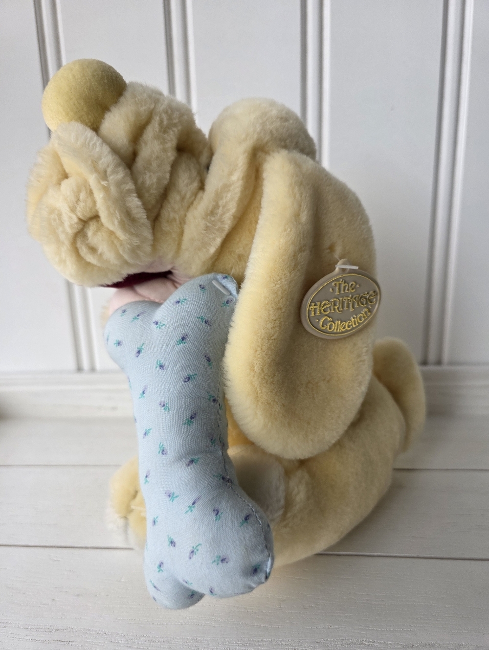 Vintage 80s Ganzbros The Heritage Collection Wrinkles Plush Puppy Dog 11" - Picture 2 of 13
